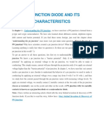 PN Junction Diode and Its Characteristics