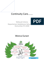 Continuity Care....... : Wahyudi Istiono Departemen Kedokteran Keluarga Dan Komunitas FK UGM