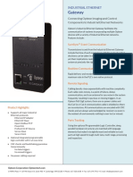 Gateway: Industrial Ethernet