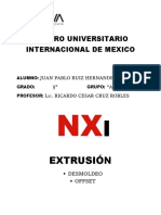 NX - EXTRUSION
