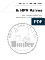 SRV & HPV Valves: Solid, Dependable, Reliable Valves, Whether The Need Is Heavy Duty or Economy