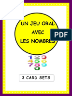 French Numbers Game Le Cercle Magique