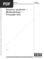ISO 4120:2021 Triangle Test Standard | PDF | International Organization ...