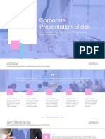 Corporate Presentation Slides: Lorem Ipsum Is Simply Dummy Text of The Printing and Typesetting Industry