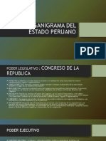 Organigrama Del Estado Peruano