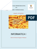 Informatica I: Equipo: Frituritas