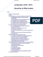 Espanol Mandel 1977 Feb Introd Al Marx PDF