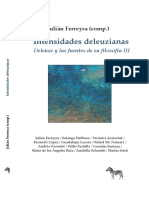 Intensidades Deleuzianas-Julián Ferreyra PDF