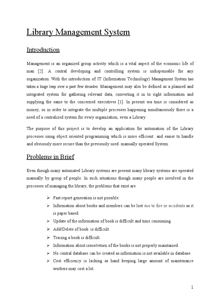 Library Management System | PDF | Qualitative Research | Databases