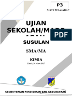 Paket Susulan Kimia Usbn 2017