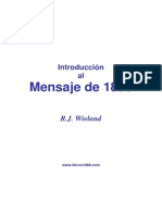 Introducción Al Mensaje de 1888 R.J. Wieland