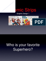Comic Strips: Graphic Design 1