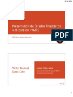 Presentacion EF NIIF Para Las PYMES