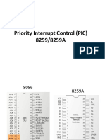 Priority Interrupt Control (PIC) 8259/8259A