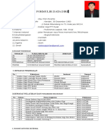 Formulir Data Diri