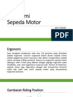 Ergonomi Sepeda Motor