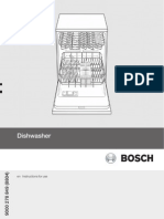 Bosch Dishwaher Manuel
