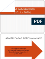 Dasar Agromakanan