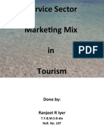 Service Sector Marketing Mix in Tourism