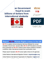 Canadian Government Uses IELTS To Scam International Students