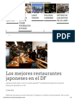 Los Mejores Restaurantes Japoneses en El DF _ Hotbook