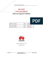HUAWEI VNS-L21C185B130 Software Upgrade Guideline