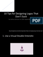 Tips For Designing Logos