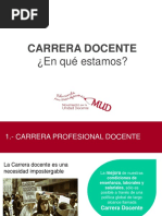 MUD - Análisis Carrera Docente Con Indicaciones (Agosto)