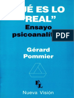 POMMIER, Gerard - Qué es lo real.pdf