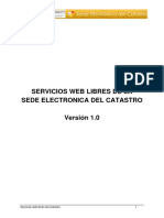 Servicios Web Libres de La Sede Electronica Del Catastro