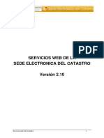 Servicios Web de La Sede Electronica Del Catastro