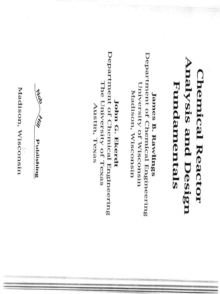 CHEMICAL REACTOR ANALYSIS AND DESIGN FUNDAMENTALS PDF visual data 6