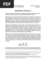 RIT - Case Brief - ALGO1 - Algorithmic Arbitrage (2)