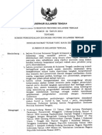 Peraturan Gubernur Sulawesi Tengah Tentang Pengendalian Zoonosis