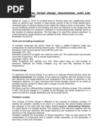 Lewis Structures, Formal Charge, Mesomerism, Octet Rule, Oxidation Number