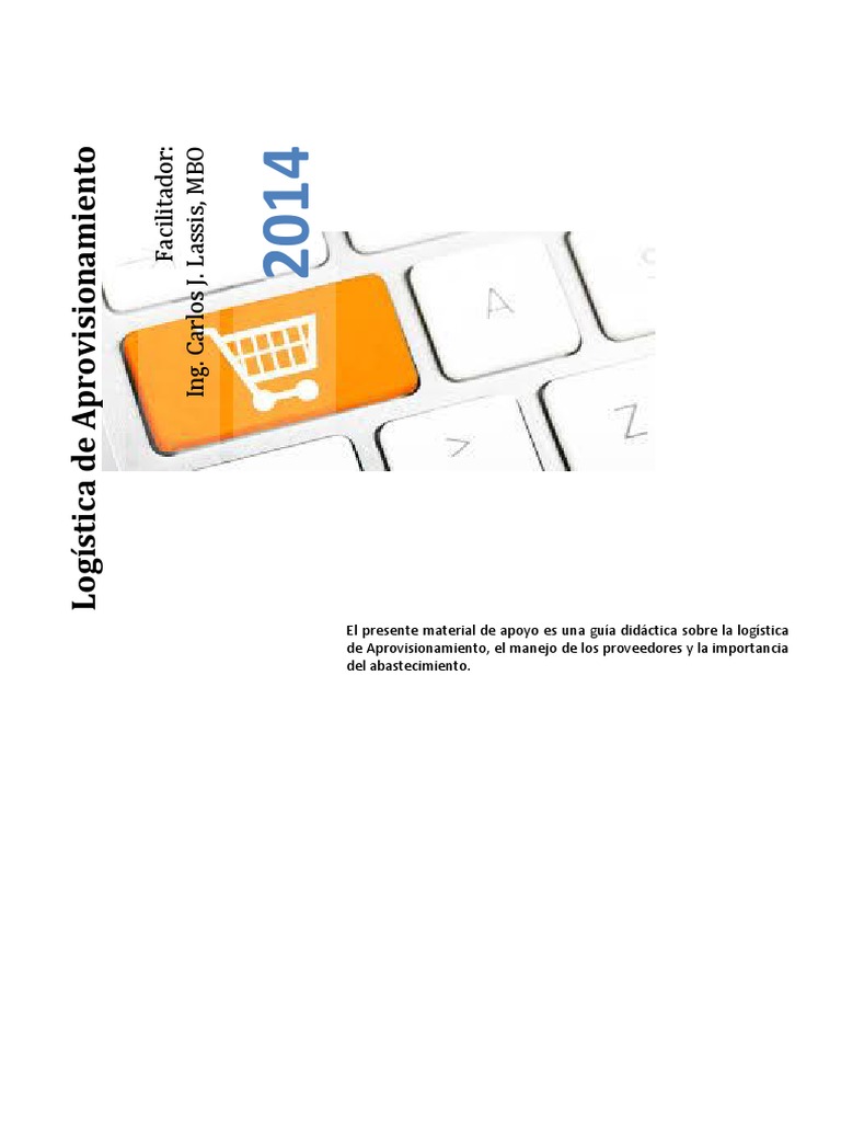Logistica de Aprovisionamiento | PDF | Obtención | Calidad (comercial)