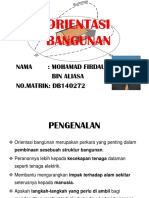 Orientasi Bangunan