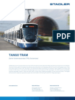Genfer Verkehrsbetriebe (TPG) orders new Tango trams from Stadler