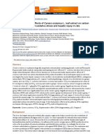 The Hepatocurative Effects of Cynara Scolymus L