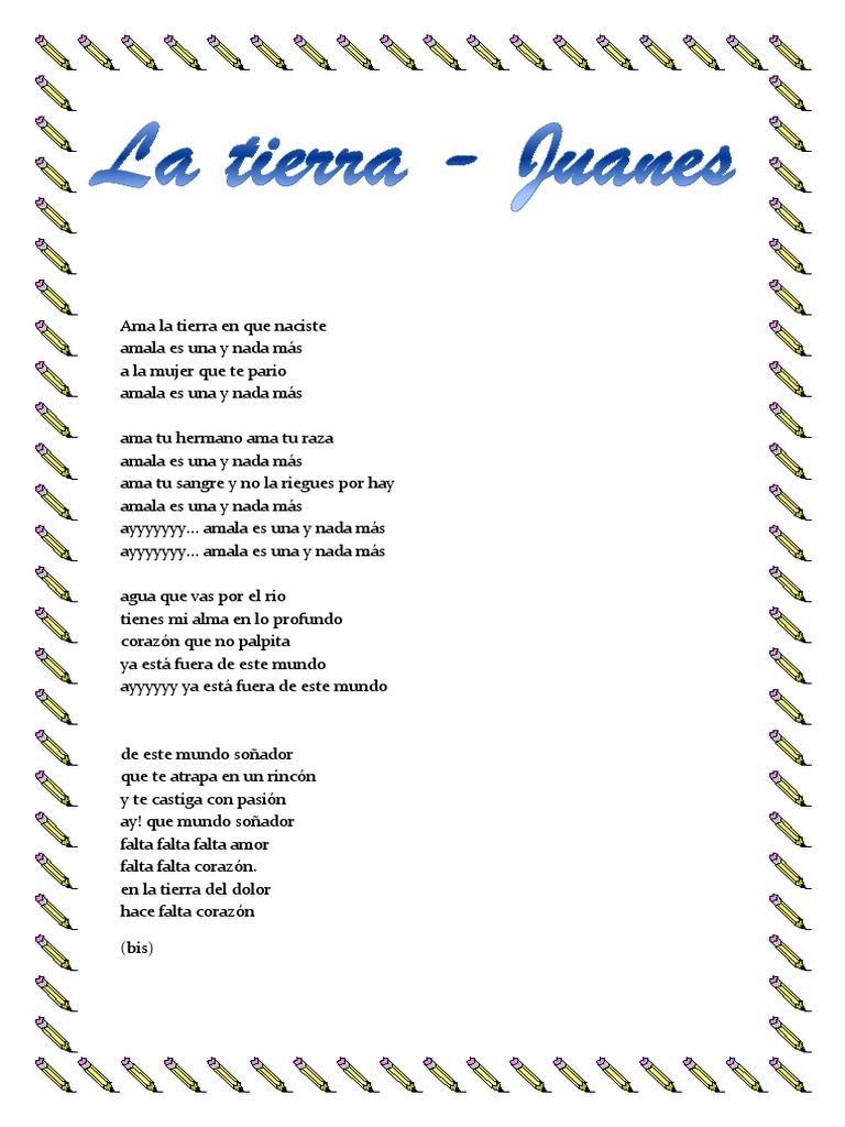 Ama La Tierra en Que Naciste PDF