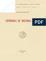 Herodoto - Antologia de Historia Griega PDF