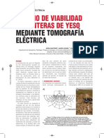 Tomografía en Canteras de Yeso