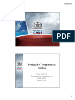 Probidad y Transparencia