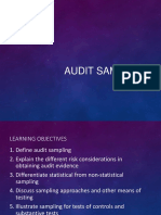 Acc 014 - Audit Sampling