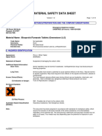 MSDS Bisoprolol Fumarate Tablets (Greenstone LLC) (EN)