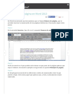 WWW Gcfaprendelibre Org Tecnologia Curso Word 2013 Encabezados Pies y Numeros de Pagina 3 Do