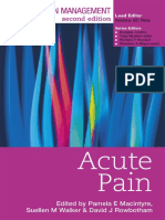 Acute Pain