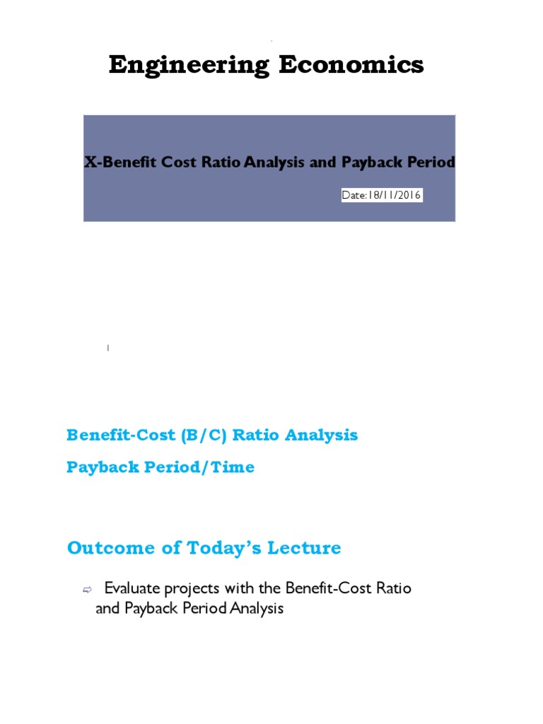 BENEFIT COST RATIO EXAMPLE PROBLEMS PDF visual data 8
