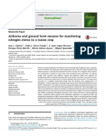 Airborne and Ground Level Sensors for Monitoring Nitrogen Status in a Maize Crop (2)