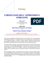 I Primi Passi Dell'Apprendista Stregone Paul Gregor